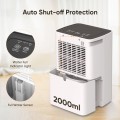 Airfire 8 Pint Dehumidifiers, 1500 Sq.Ft Dehumidifier with Drain Hose, 0.59 Gal Water Tank, Overflow Protection, Dehumidifiers for Home Basement Bedroom Bathroom Laundry Room