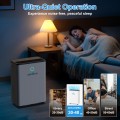 Airfire Dehumidifier, 8 Pint (DOE) Dehumidifier with Drain Hose, Max 2500 Sq.Ft Dehumidifiers for Home Basement, 0.66 Gal Water Tank, Overflow Protection, Auto Defrost& Drain, Humidity Indicator