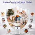 AIRFIRE Air Purifiers for Room up to 2400 Sq.ft, Air Purifiers for Allergies and Asthma, Pollen, Wildfire, Pet Odor, with Washable Pre-Filter, AP307, White