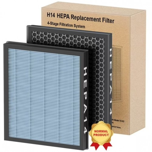 Replacement H13 HEPA Air Purifier Filter for AP304 & AP404 & AP306 & AP307 & AP407 CADR 300+ m³/h Air Purifier , Designed for Smoke Wildfire Activated Carbon