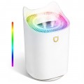AIRFIRE 3.3L Top-fill Cool Mist Humidifier For Bedroom with Essential Oil Function, Super Quiet Air Humidifiers with Night Light - Perfect for Bedroom, Office, Nursery, Plant